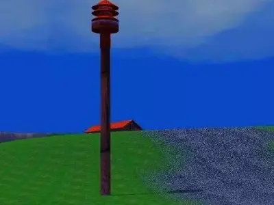 federal siren 2 Free 3D model