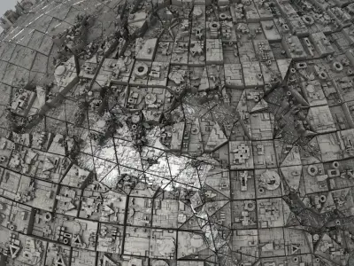 Sci-Fi Shapes - The Earth 3D model