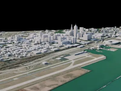 Cleveland - USA 3D model