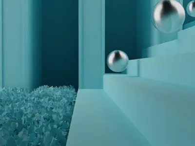 Professional 3D Product Display Background  3D model