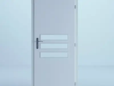 White Door 55 3D model