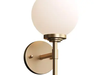  Anslo Bath Wall Sconce 3D model