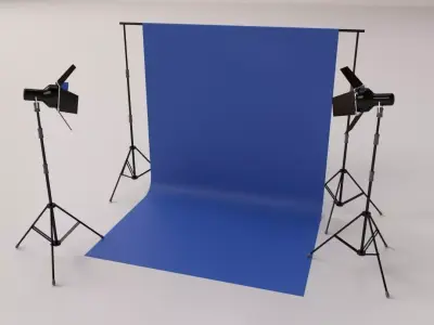 Photography Studio 3D model