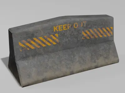 Mini prop pack low poly Low-poly 3D model