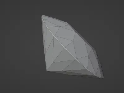 Realistic Diamond 3D model