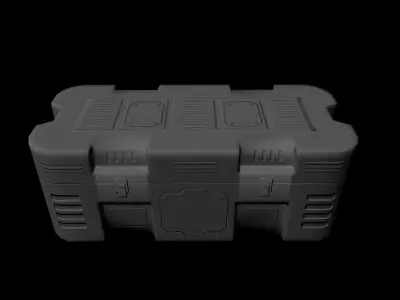 Sci-Fi Asset Low-poly 3D model 3