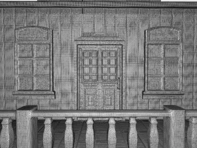 Wild west post office 3D print model