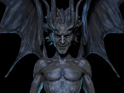 Demon of Night 3D print model