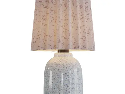Mini Printed Ceramic Base Table Lamp Room Essentials 3D model