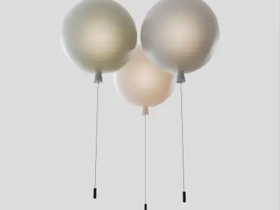 Balloon Lamp 3D model