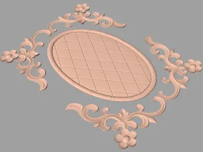 CNC 3D relief models STL format file used for artcam aspire E357 3D model