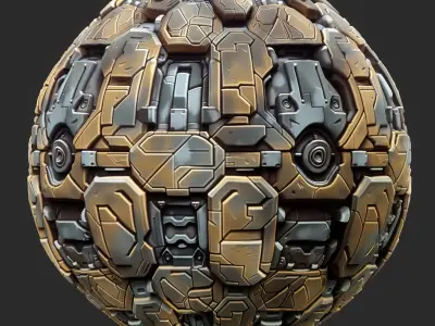  Sci-FI Seamless Texture  Texture purchase