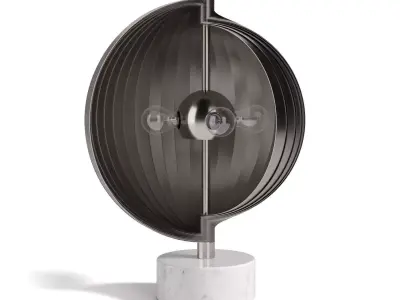 Table Lamp by Gaetano Missaglia 3D model