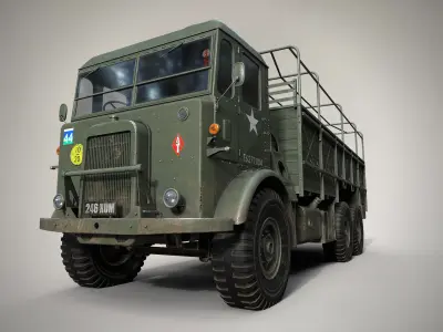Old World War 2 Truck 3D model