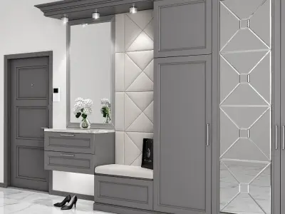 Entryway furniture 30 3D model