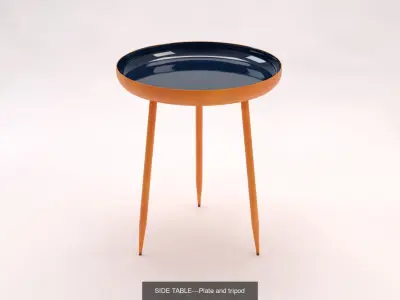SIDE TABLE---Collection Bx10 3D Model Pack