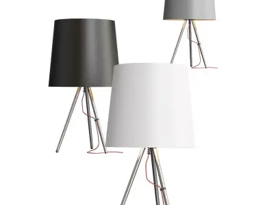 Eva Indirect light table lamp 3D model