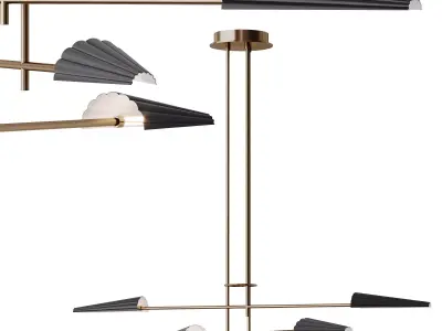 Bion Pendant Light 3D model