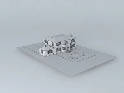 Spanish Mansion Free 3D model