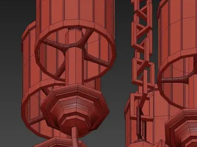 Fifth Avenue Collection 9 Light 32 Wide Chandelier 3D model