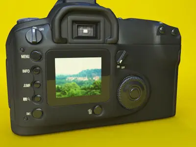 Canon EOS D60 3D model