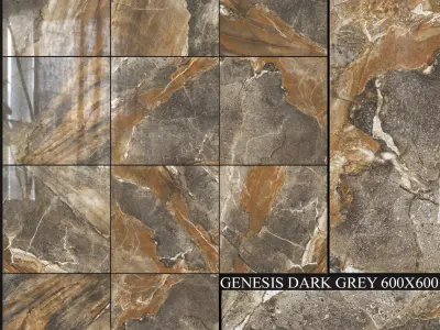 Kerranova Genesis Dark Grey 600x600 3D model