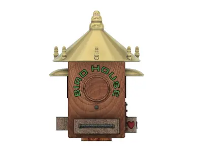 Bird House 3  3D print model