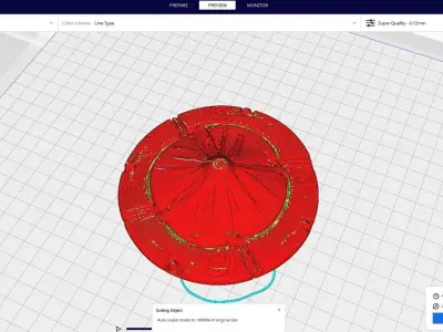 sci-fi fantasy shield 3D print model order