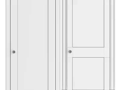 Interior doors 004 3D model