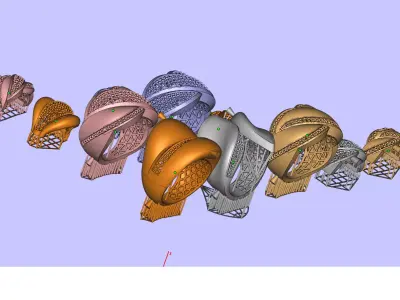 yuzukler fantazi 3D model