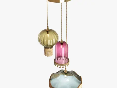 Rothschild Bickers Tassel-Vintage-Opulent clusters 3D model