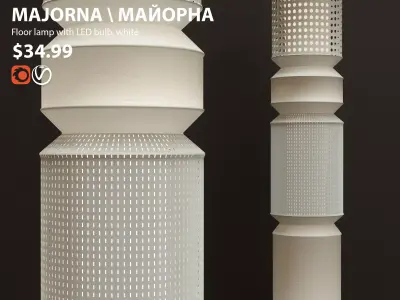 floor lampmajorna 3D model