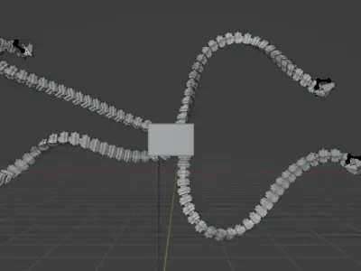 robotic arm of doctor octopus 3D model