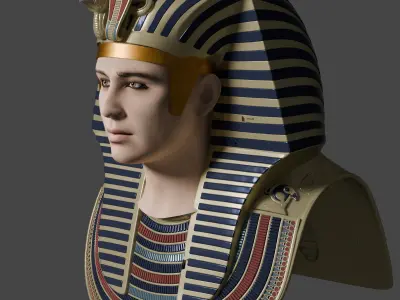 pharaoh king 3D model