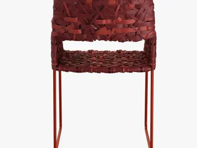 Driade rikka easy armchair 3D model