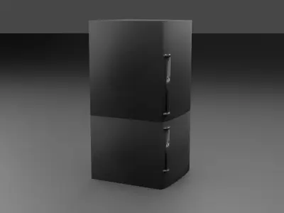 freezer Low-poly 3D model