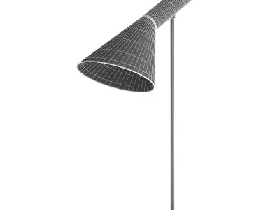 Black Desk Lamp 3D model purchase
