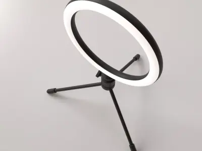 Ring LED Light 3D model