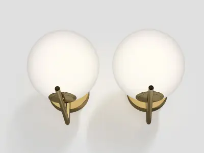 Lampatron Stem Wall - Flos IC Lights Wall 3D model