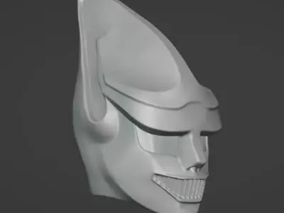 Jet Jaguar Mask 3d Stl File 3D print model