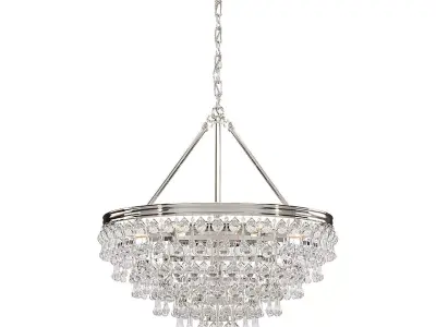 Calypso 8 Light Chandelier 137-CH 3D model