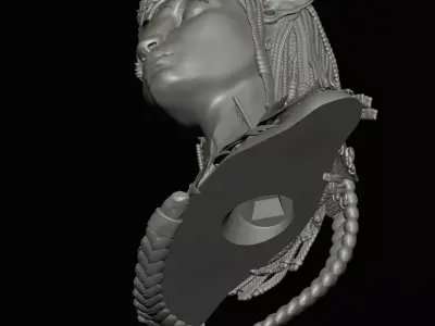 Neytiri Navi Bust 3D print model