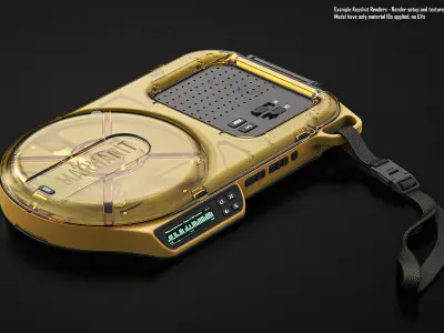 Disc Music Player 3D model