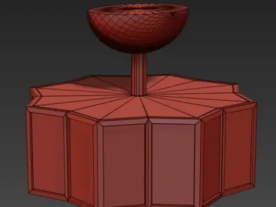 Flush Mount 3D model