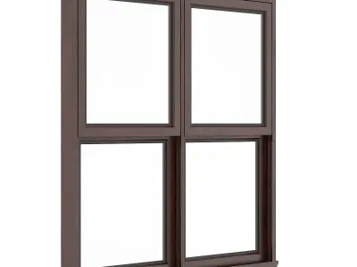 Wooden Window 15 3D model