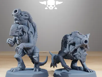Xenarid Mortars 3D print model