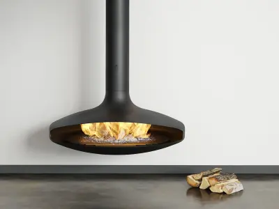 Gyrofocus Fireplace Free 3D model