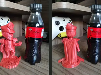 CUTE Street Fighter 2 - M Bison 3D Model - Printable STL File 3D print model