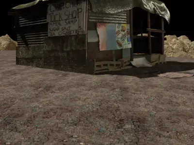 Environment Shanty Pack V1 Low-poly 3D model