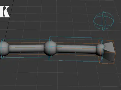 SETUP---IK-FK setup frak Free 3D model